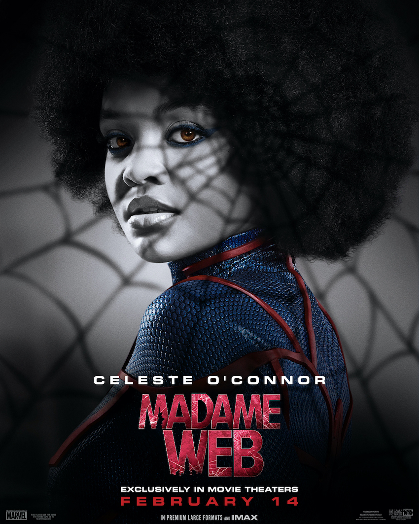 Madame Web Celeste O'Connor poster