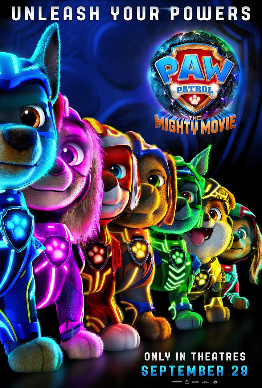 Paw Patrol The Mighty Movie poster