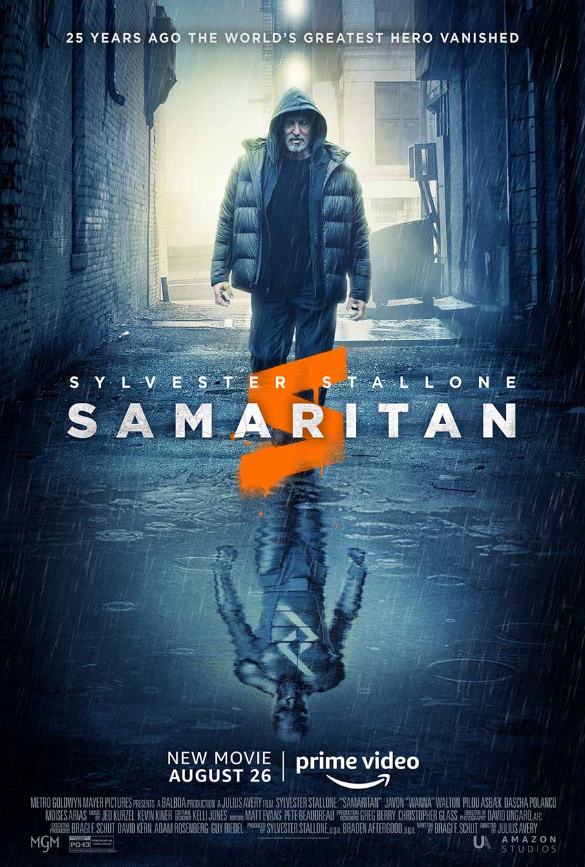 Samaritan poster Sylvester Stallone movie poster