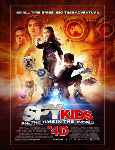 Spy Kids 4 movie poster