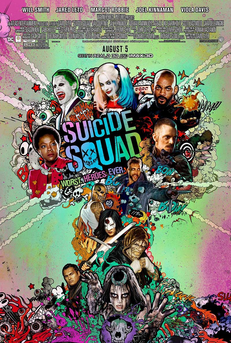 suicide squad movie 2016 poster2