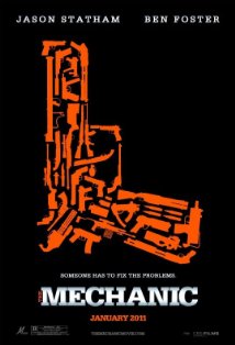 The Mechanic movie poster starring Jason Statham