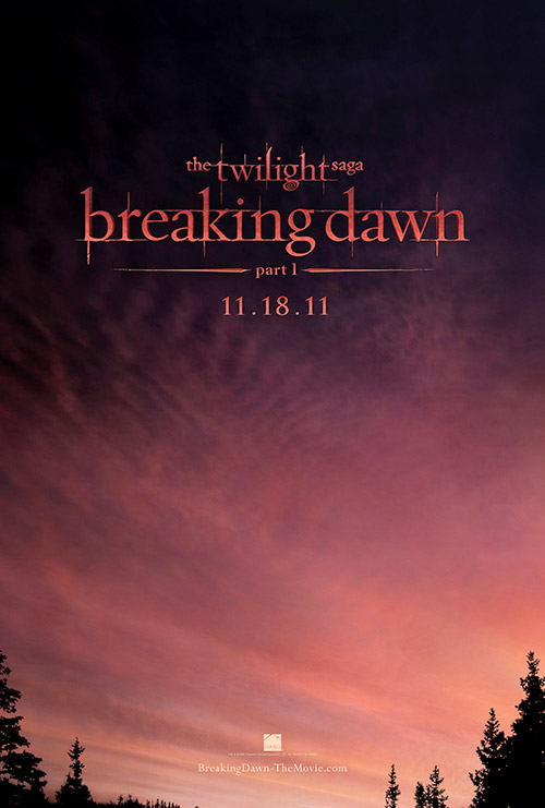 Twilight Saga: Breaking Dawn Part 1 movie poster