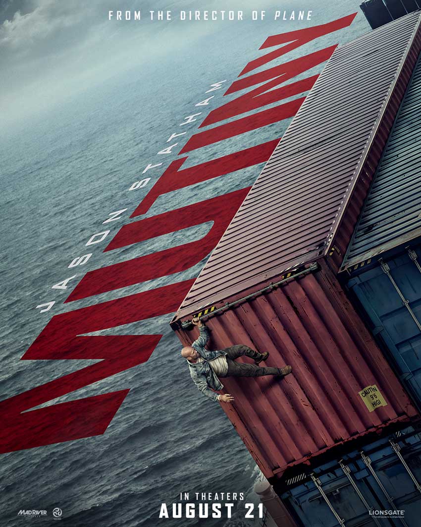Jason Statham in Mutiny movie poster